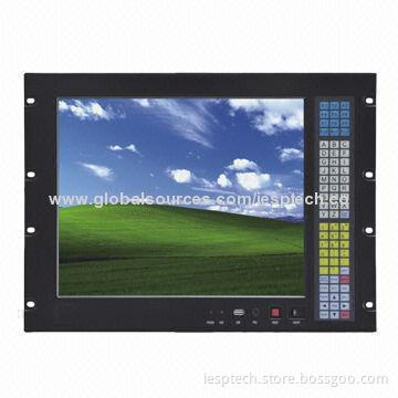 All-in-one Industrial Workstation, 8U Rack Mount/17" TFT LCD/Touchscreen/P7550 CPU/2GB RAM/320GB HDD